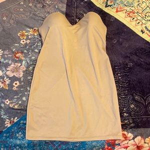 Flexees Strapless nude 38C body shaper slip